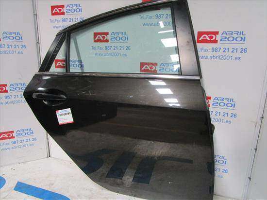 PUERTA TRA. DCHA. Mazda 6 fastback (gh) 2.2 MZR-CD D/ R2 - #Prov# DR2PROV NEGRO Derechas derechos Traseras traseros