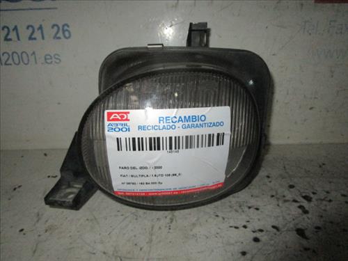 FARO DEL. IZDO. Fiat multipla (186)(1999->) 1.9 JTD 105 (186AXB1A) 182 B4.000 182B4000 AZUL Bombillas Delanteras delanteros Izquierdas izquierdos Lámparas luces Luz Pilotos