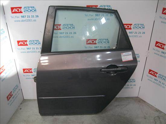 PUERTA TRA. IZDA. Mazda 3 berlina (bk)(2003->) 2.0 LF | ## PROVISIONAL ## | - #Prov# LF|PROVISIONAL|PROV GRIS Izquierda izquierdas Trasera traseras