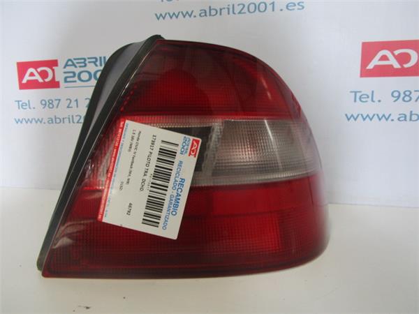 PILOTO TRA. DCHO. Honda civic iv fastback (ma, mb) 1.5 16V (MB3) D15Z8 GRIS Bombilla Derecha derecho Faro Lámpara Luz Trasera trasero