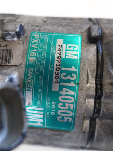 COMPRESOR AIRE ACOND. Saab 9-3 familiar (2005->) 1.9 TiD Z 19 DTH Z19DTH 7479710304 NEGRO NRF Acondicionado - Imagen 3