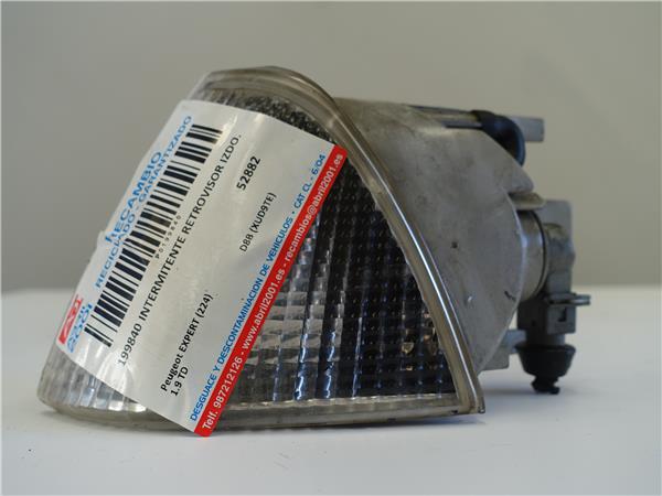 INTERMITENTE DEL. IZDO. Peugeot expert (224) 1.9 TD D8B (XUD9TE) D8B(XUD9TE) BLANCO Delanteras delanteros Izquierdas izquierdos pilotos