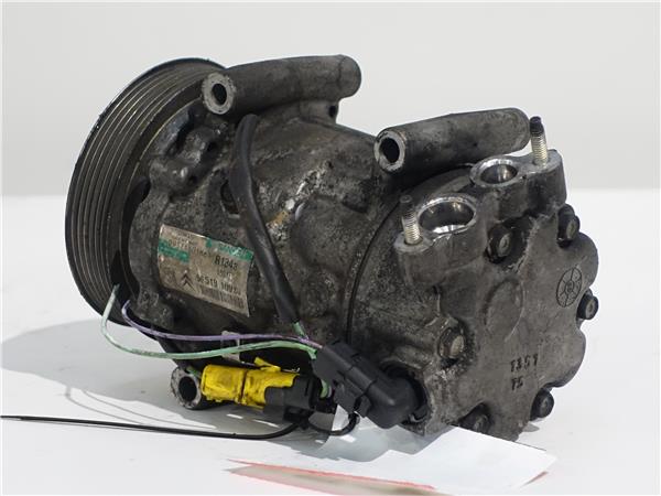 COMPRESOR AIRE ACOND. Citroen c4 berlina (06.2004->) 1.6 HDi 9HY (DV6TED4) 9HY(DV6TED4) 9651910980 NEGRO Acondicionado - Imagen 2