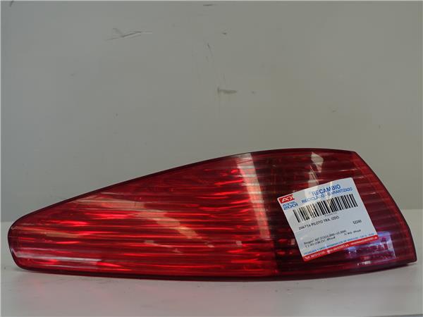 PILOTO TRA. IZDO. Peugeot 607 (s1)(12.2000->12.2004) 2.2 HDI (136 CV) - #Prov# D/ 4HX - #Prov# D4HXPROV GRIS PLATA Bombilla Faro Izquierdo Lámpara lateral Luz Trasero