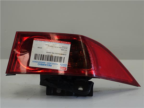 PILOTO TRA. DCHO. Honda accord viii (cl_, cm_) 2.2 i-CTDi N22A1 E13-1890 E131890 GRIS Bombilla Derecha derecho Faro Lámpara Luz Trasera trasero