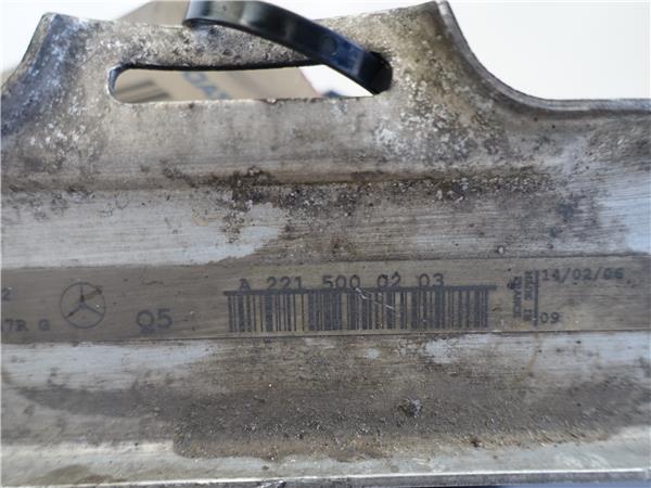 RADIADOR Mercedes-Benz clase s (bm 221) lim. (06.2005->) 3.0 320 CDI 155 KW - #Prov# 642.930 - #Prov# 642930PROV A2215000203 GRIS agua gasoil RADIADOR DE AGUA - Imagen 3