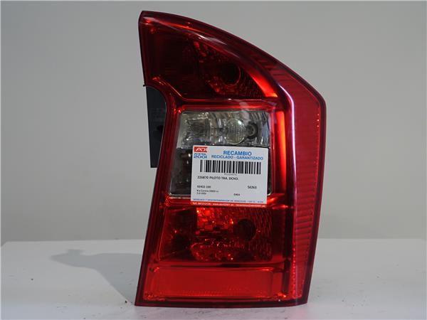 PILOTO TRA. DCHO. Kia carens (rs)(2003->) 2.0 CRDi D4EA 92402-100 92402100 GRIS Bombilla Derecha derecho Faro Lámpara Luz Trasera trasero