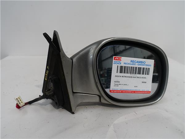 RETROVISOR ELECTRICO DCHO. Toyota rav 4 i (sxa1_) 2.0 16V 3S-FE 3SFE 010052 10052 GRIS PLATA Derecho Espejo