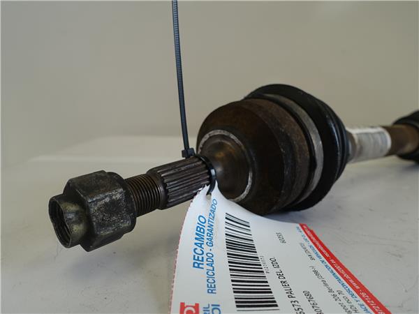 PALIER DEL. IZDO. Peugeot 206 (1998->) 1.4 HDi eco 70 8HX (DV4TD) 8HX(DV4TD) 9630767680 GRANATE Delantera Izquierdo 20CP95 - Imagen 2