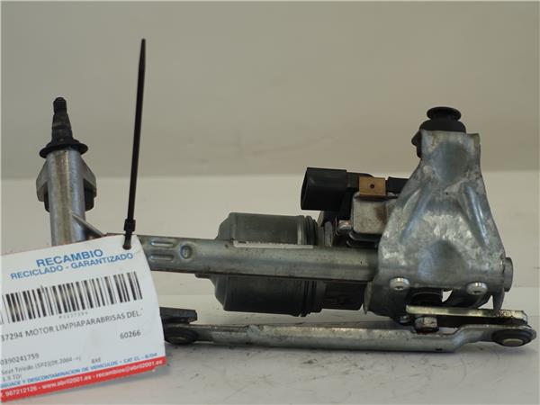 MOTOR LIMPIAPARABRISAS DEL. Seat toledo (5p2)(09.2004->) 1.9 TDI BXE 0390241759 390241759 GRIS VERDOSO Delanteras delanteros HNV - Imagen 2