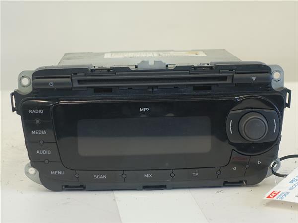 RADIO / CD Seat ibiza berlina (6j5)(06.2008->) 1.9 TDI BLS 6J0035153B BLANCO sistema audio LBQ