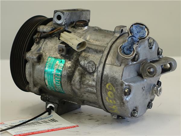 COMPRESOR AIRE ACOND. Saab 9-3 berlina (2003->) 1.9 TiD Z 19 DT Z19DT 13171593 NEGRO Acondicionado - Imagen 2