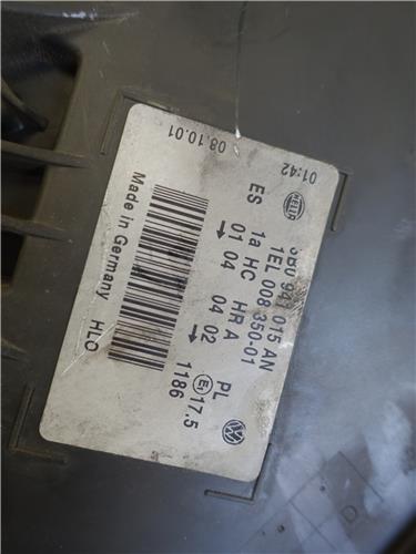 FARO DEL. IZDO. Volkswagen passat berlina (3b3)(2000->) 1.9 TDI AVF 3B0941015AN GRIS Bombillas Delanteras delanteros Izquierdas izquierdos Lámparas luces Luz Pilotos FRK - Imagen 3