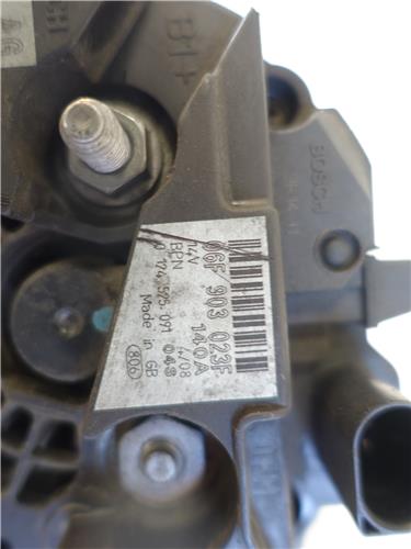 ALTERNADOR Seat leon (1p1)(05.2005->) 2.0 TDI BMN O6F903023F BLANCO generador KDS - Imagen 3