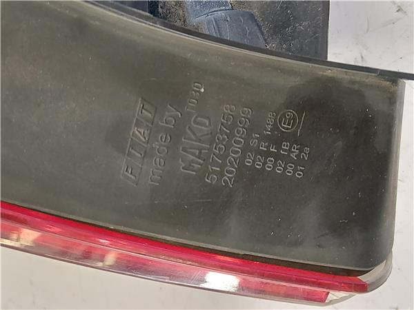 PILOTO TRA. IZDO. Fiat linea (110)(2007->) 1.3 D Multijet 199 A3.000 199A3000 20200748-LH 20200748LH GRIS Bombilla Faro Izquierdo Lámpara lateral Luz Trasero - Imagen 3