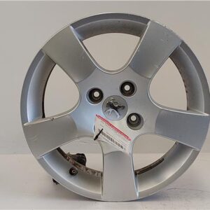 LLANTA DE ALUMINIO Peugeot 207 (2006->) 1.6 Confort [1,6 Ltr. - 66 kW 16V HDi] 9HX ó 9H02 - #Prov# 9HXÓ9H02PROV 6JX16CH4-27 6JX16CH427 GRIS    20DP27