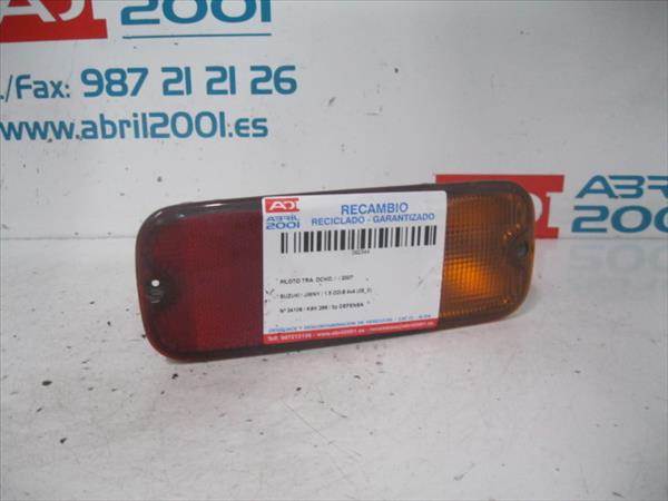 PILOTO TRA. DCHO. Suzuki jimny (sn/fj)(1998->) 1.5 DDiS 4x4 K9K 266 K9K266 NEGRO Bombilla Derecha derecho Faro Lámpara Luz Trasera trasero