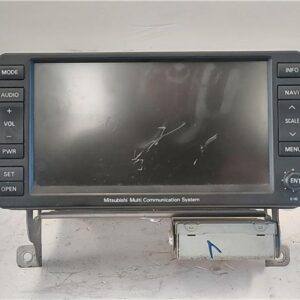 RADIO / CD Mitsubishi lancer sedán (cy/z_a) 2.0 DI-D BWC - #Prov# BWCPROV 83060132N NEGRO    sistema audio