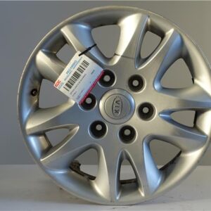 LLANTA DE ALUMINIO Kia carnival (2007->) 2.9 CRDi J3 E17X6.5 E17X65 NEGRO