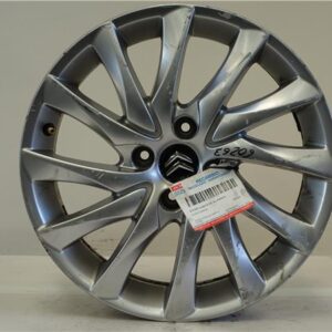 LLANTA DE ALUMINIO Citroen c4 picasso (2007->) 1.6 HDi 9HZ-DV6TED4 9HZDV6TED4 6.5JX17-CH4-25 65JX17CH425 NEGRO    20DP76