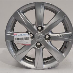 LLANTA DE ALUMINIO Toyota yaris (ksp9/scp9/nlp9)(08.2005->) 1.4 D-4D 1ND-TV 1NDTV J15X5 BLANCO