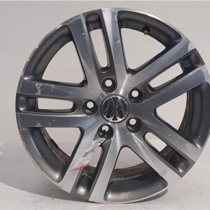 LLANTA DE ALUMINIO Volkswagen jetta v (1k2)(2005->) 2.0 TDI 16V BKD 6.5JX16H2-ET-50 65JX16H2ET50 GRIS