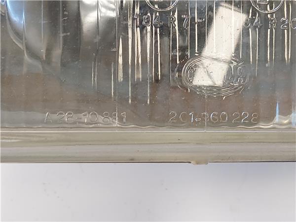 FARO DEL. DCHO Mercedes-Benz 100 furgón (631) D (631.332, 631.342) OM 616.963 OM616963 201960228 BLANCO Bombillas delanteras Delanteros Derechas Derechos Lámparas luces Luz piloto Pilotos - Imagen 3