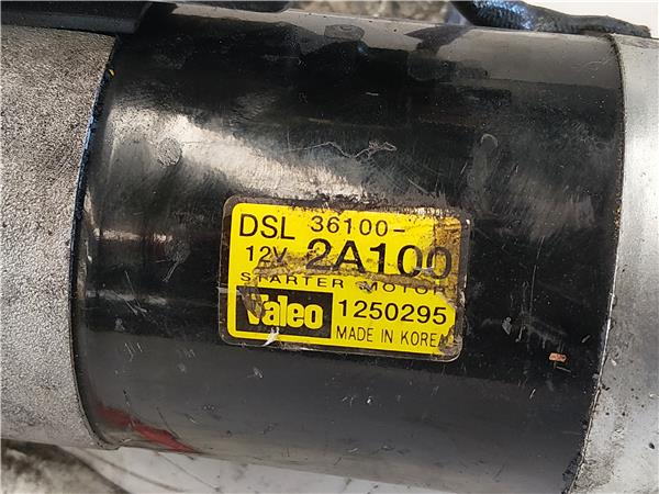 MOTOR ARRANQUE Kia proceed (ed)(2008->) 1.6 CRDi 115 D4FB 36100-2A100 361002A100 de - Imagen 3