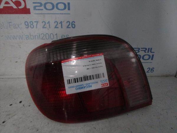 PILOTO TRA. IZDO. Toyota yaris (ncp1/nlp1/scp1)(1999->) 1.0 16V 1SZ-FE 1SZFE BLANCO Bombilla Faro Izquierdo Lámpara lateral Luz Trasero
