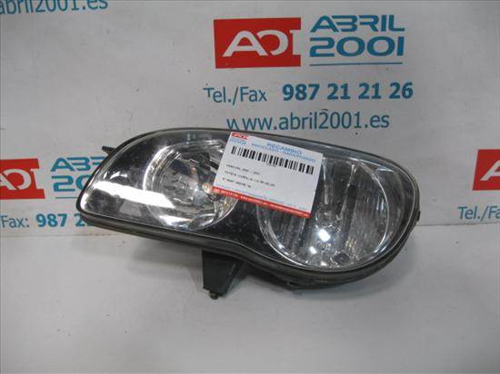 FARO DEL. IZDO. Toyota corolla (e11)(1997->) 1.4 16V (ZZE111_) 4ZZ-FE 4ZZFE AZUL Bombillas Delanteras delanteros Izquierdas izquierdos Lámparas luces Luz Pilotos