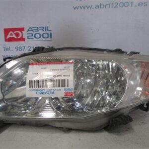 FARO DEL. IZDO. Toyota corolla (e15)(2008->) 2.0 D-4D 1AD-FTV 1ADFTV GRIS PLATA    Bombillas Delanteras delanteros Izquierdas izquierdos Lámparas luces Luz Pilotos