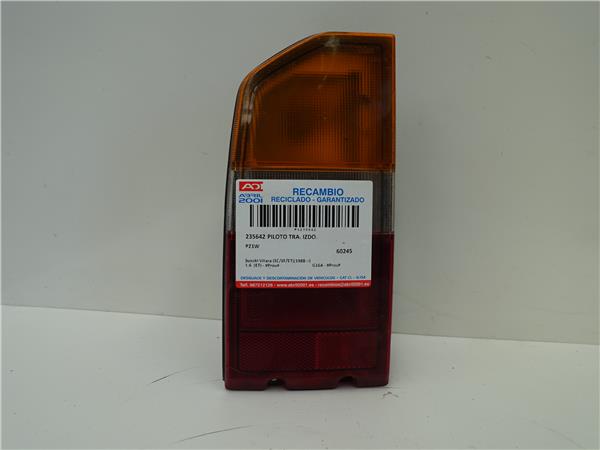 PILOTO TRA. IZDO. Suzuki vitara (se/sf/et)(1988->) 1.6 (ET) - #Prov# G16A - #Prov# G16APROV P21W BLANCO Bombilla Faro Izquierdo Lámpara lateral Luz Trasero