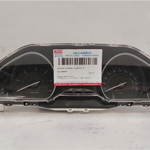 CUADRO COMPLETO Peugeot 208 (01.2012->) 1.6 Style [1,6 Ltr. - 55 kW Blue-HDI FAP] BH02 - #Prov# BH02PROV 9813848980 BLANCO    COMPLETO instrumentos