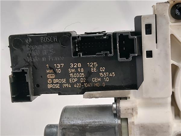 MECANISMO ELEVALUNAS DEL. IZDO. Peugeot 407 (2004->) 2.0 HDi 135 RHR (DW10BTED4) RHR(DW10BTED4) 1137328125 GRIS Delanteras delanteros Izquierdas izquierdos motor 20MB02 - Imagen 3