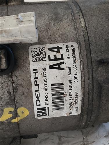 COMPRESOR AIRE ACOND. Opel zafira b (2005->) 1.9 CDTI D-Z19DT - #Prov# DZ19DTPROV 13297444 NEGRO Acondicionado - Imagen 3