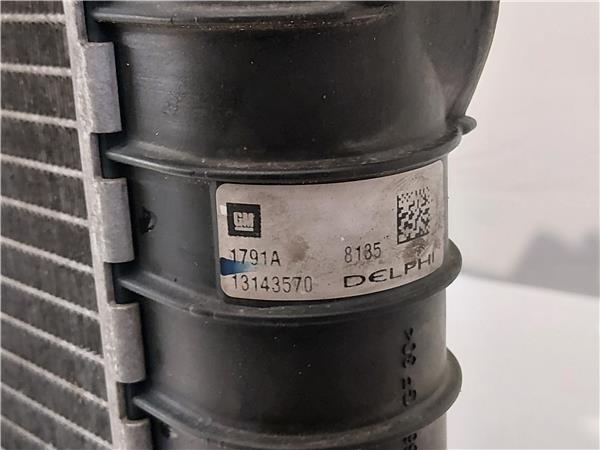 RADIADOR Opel zafira b (2005->) 1.9 CDTI D-Z19DT - #Prov# DZ19DTPROV 13143570 NEGRO agua gasoil RADIADOR DE AGUA - Imagen 3