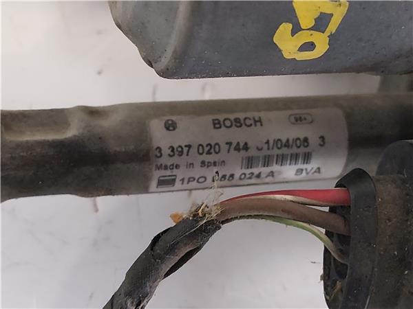 MOTOR LIMPIAPARABRISAS DEL. Seat leon (1p1)(05.2005->) 2.0 TDI 16V BKD 1P0955024A GRIS Delanteras delanteros HXT - Imagen 3