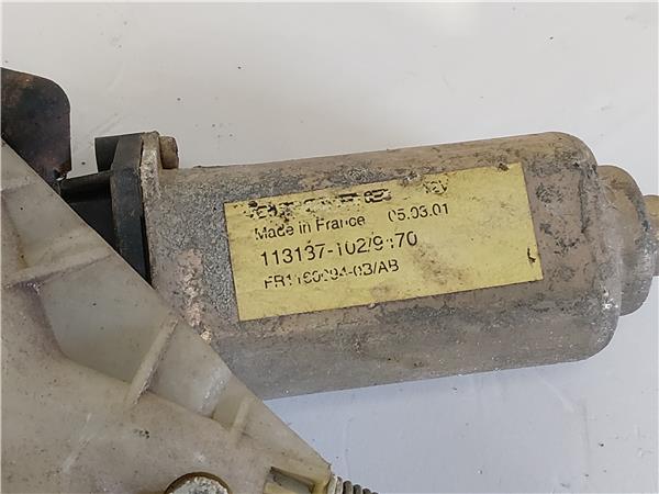 MECANISMO ELEVALUNAS TRA. IZDO. Volvo s40 berlina (1995->) 2.0 T B 4204 T3 B4204T3 113137-102 113137102 GRIS Izquierdas izquierdos motor Traseras traseros - Imagen 3