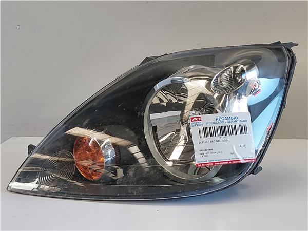 FARO DEL. IZDO. Ford fiesta v (jh_, jd_) 1.4 TDCi F6JB 0301224304 301224304 GRANATE Bombillas Delanteras delanteros Izquierdas izquierdos Lámparas luces Luz Pilotos