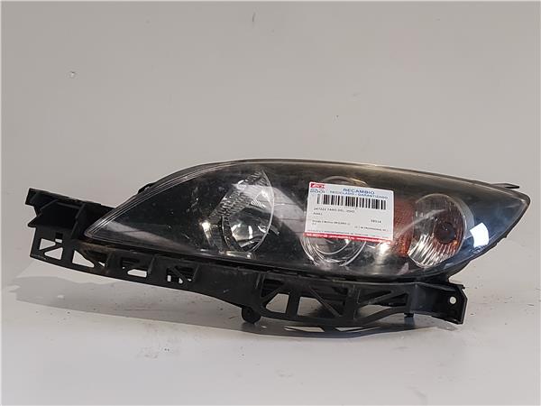 FARO DEL. IZDO. Mazda 3 berlina (bk)(2003->) 2.0 LF | ## PROVISIONAL ## | - #Prov# LF|PROVISIONAL|PROV P2951 NEGRO Bombillas Delanteras delanteros Izquierdas izquierdos Lámparas luces Luz Pilotos