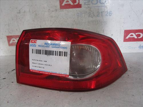 PILOTO TRA. DCHO. Renault laguna ii (bg0)(2001->) 1.9 dCi (BG1V) D/ F9Q 17 - #Prov# DF9Q17PROV GRIS Bombilla Derecha derecho Faro Lámpara Luz Trasera trasero