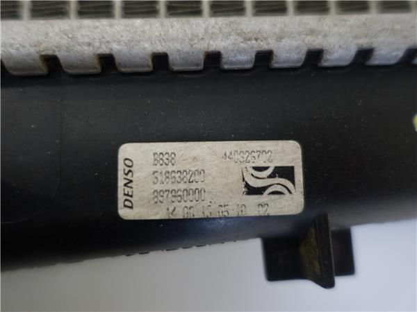 RADIADOR Fiat punto / grande punto (199) 1.3 D Multijet 199 A3.000 199A3000 518638200 AZUL agua gasoil RADIADOR DE AGUA - Imagen 3