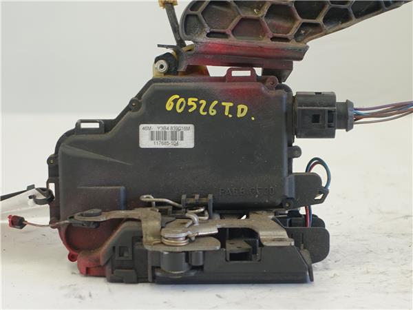 CERRADURA TRA DCHA Seat leon (1m1)(11.1999->) 1.9 TDI AXR Y3B4839016M ROJO EUH - Imagen 2