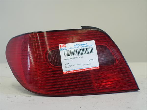 PILOTO TRA. IZDO. Citroen xsara berlina (1997->) 2.0 HDi 90 RHY (DW10TD) RHY(DW10TD) G2534 GRIS Bombilla Faro Izquierdo Lámpara lateral Luz Trasero 20DM07