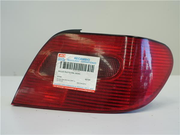 PILOTO TRA. DCHO. Citroen xsara berlina (1997->) 2.0 HDi 90 RHY (DW10TD) RHY(DW10TD) 2534D GRIS Bombilla Derecha derecho Faro Lámpara Luz Trasera trasero 20DM07
