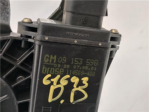 MECANISMO ELEVALUNAS DEL. DCHO. Opel vectra b berlina (1995->) 2.0 DTI 16V Y 20 DTH Y20DTH 09153598 9153598 GRIS Delanteras delanteros Derechas derechos motor - Imagen 3