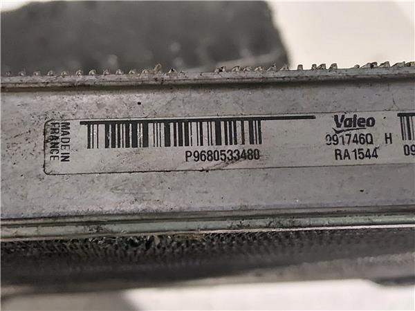 RADIADOR Citroen c4 picasso (2007->) 1.6 HDi 9HZ-DV6TED4 9HZDV6TED4 9680533480 AZUL agua gasoil RADIADOR DE AGUA 20DP76 - Imagen 3