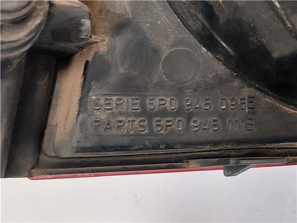 PILOTO TRA. IZDO. Seat altea (5p1)(03.2004->) 2.0 TDI 16V BKD 5P0945095E GRIS Bombilla Faro Izquierdo Lámpara lateral Luz Trasero HQM - Imagen 3