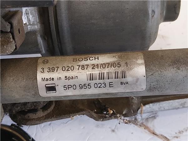 MOTOR LIMPIAPARABRISAS DEL. Seat altea (5p1)(03.2004->) 2.0 TDI 16V BKD 5P0955023E GRIS Delanteras delanteros HQM - Imagen 3