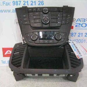 MANDOS CLIMATIZADOR Opel insignia berlina (2008->) 2.0 CDTI A 20 DTH A20DTH 13277913 NEGRO    acondicionado aire calefaccion